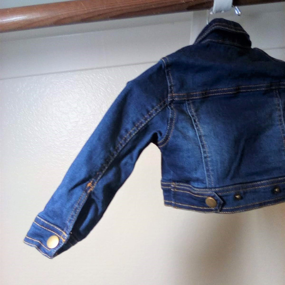 Pippa & Julie Girls Star Rhinestone Jean Jckt 18M - Picture 8 of 8